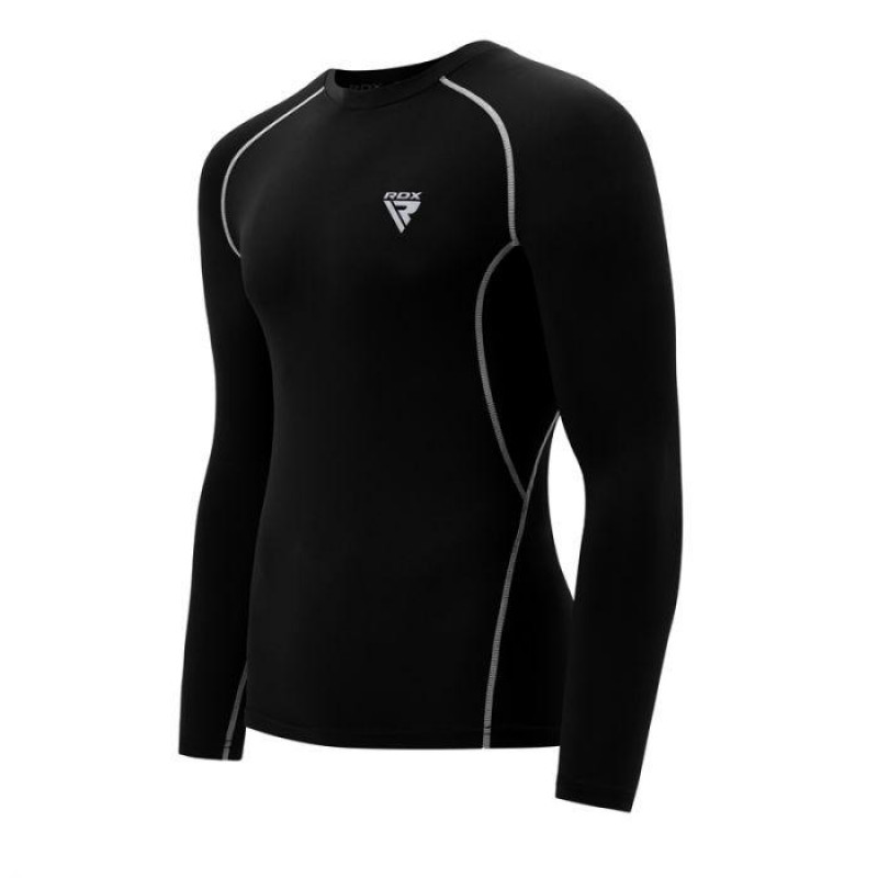 Рашгард с длинным рукавом RDX Lycra Black S