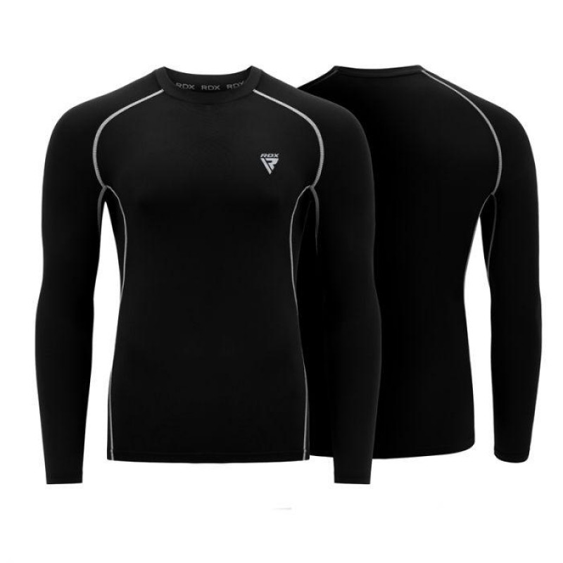 Рашгард с длинным рукавом RDX Lycra Black S