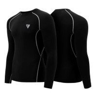 Рашгард з довгим рукавом RDX Lycra Black M