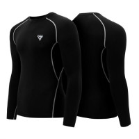 Рашгард з довгим рукавом RDX Lycra Black XL