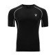 Рашгард з коротким рукавом RDX Lycra Black XL