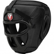 Боксерский шлем тренировочный RDX Guard Black M