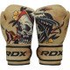 Боксерские перчатки RDX T14 HARRIER Brown Tattoo 14 ун.