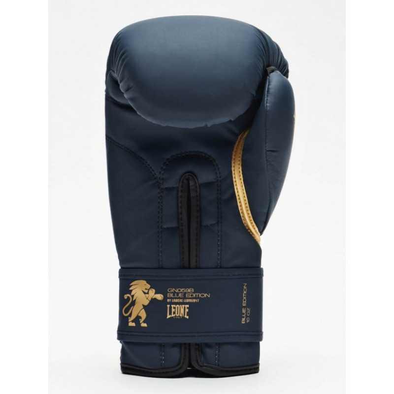 Боксерские перчатки Leone Mono Blue 10 ун.