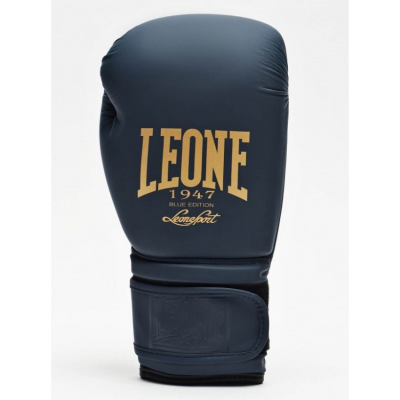 Боксерські рукавички Leone Mono Blue 14 ун.
