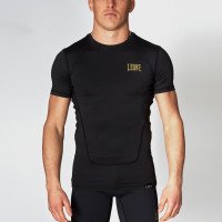 Рашгард с коротким рукавом Leone Black/Gold M