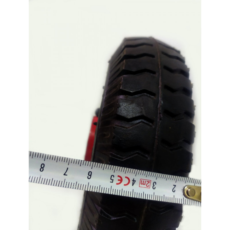 Колесо на тачку діаметром 200мм, модель 2.50-4/20, надувне