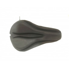 Накладка на сідло силіконова чорна