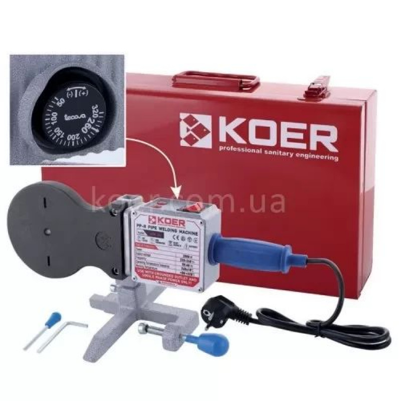 Паяльник KP KW.04 для PP-R труб без насадок