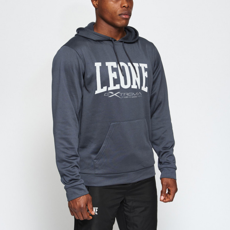 Толстовка з капюшоном Leone Logo Gray M