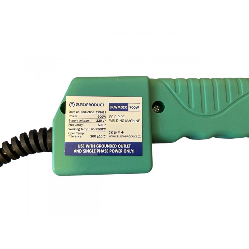 Паяльник для пластикових труб 900W (16-32 мм), "EUROPRODUCT" (трубчастий)