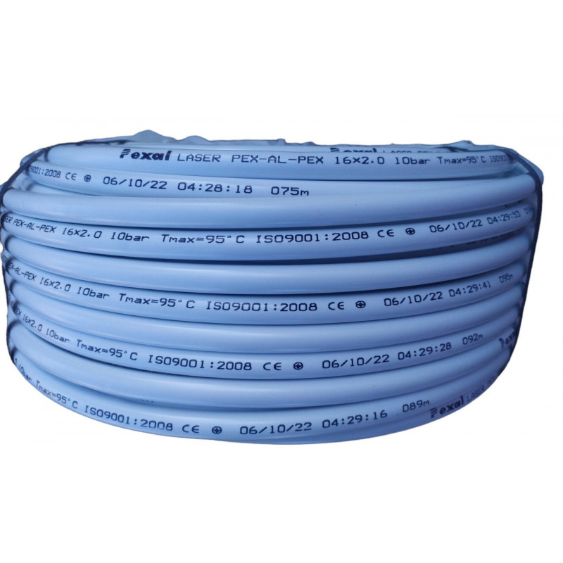 Металопластикова безшовна труба 16х2мм, "Pexal" LASER PEX-Al-РЕХ