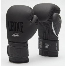 Боксерские перчатки Leone Mono Black 14 ун.