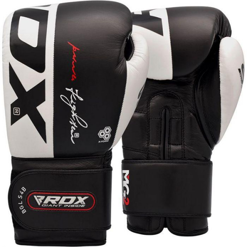 Боксерські рукавички RDX Black Pro 16 ун.