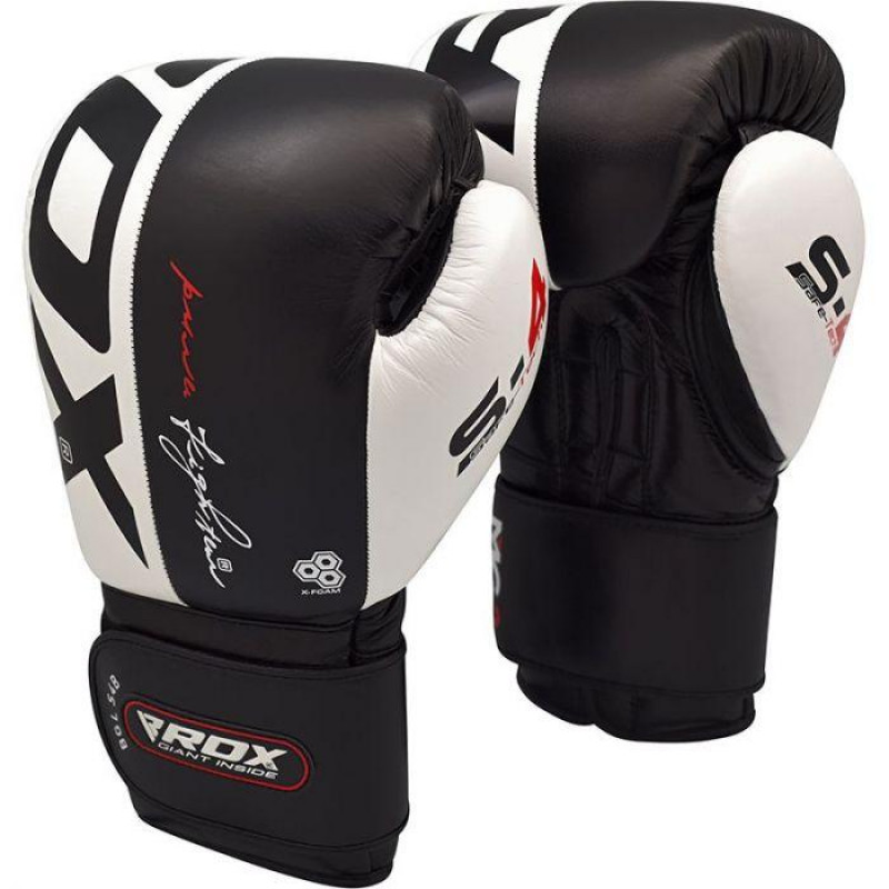 Боксерські рукавички RDX Black Pro 16 ун.