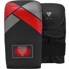 Снарядные перчатки, битки RDX Black Silver