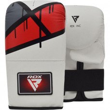 Снарядные перчатки, битки RDX Rex Leather Red