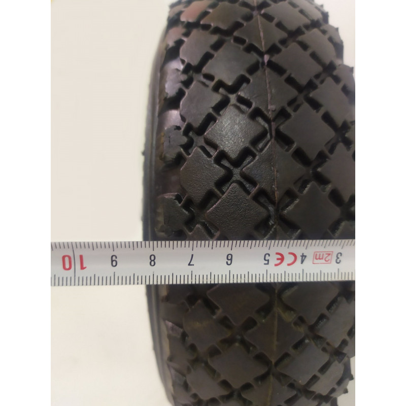 Колесо на тачку діаметром 240мм, модель 3.00-4/20, надувне