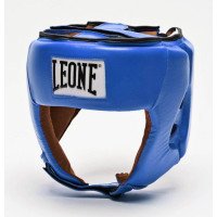 Боксерский шлем для состязаний Leone Contest Blue L