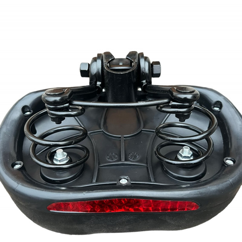 Велосідло з пружинами, комфортне, велике, м'яке. Модель "В"