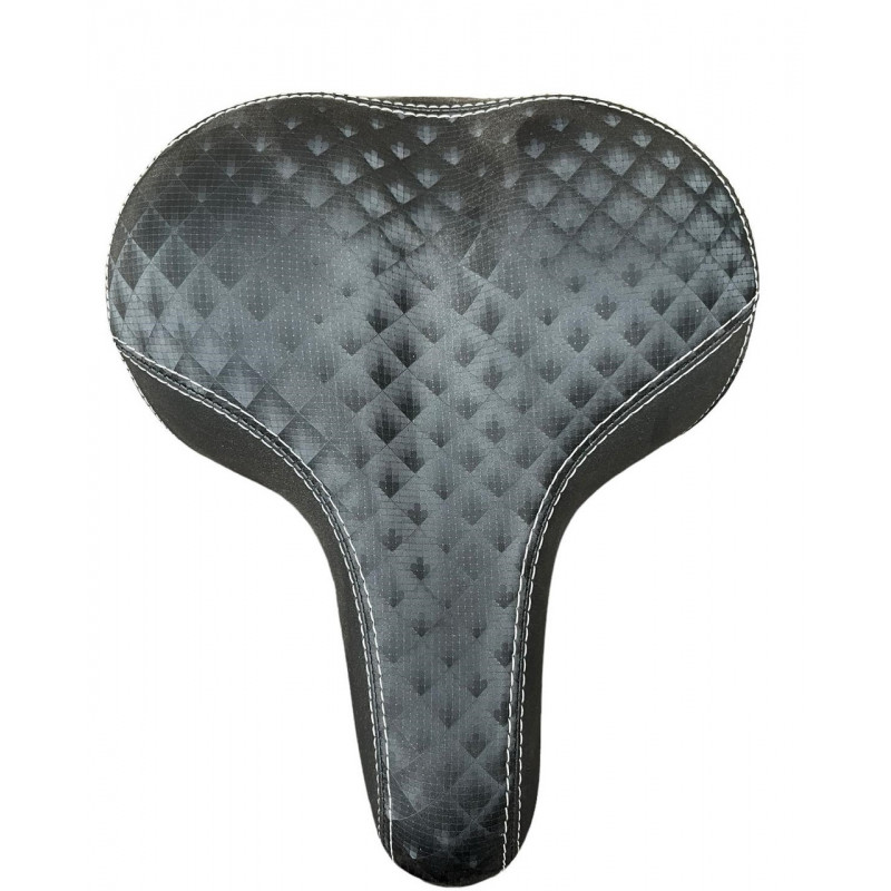 Велосідло з пружинами, комфортне, велике, м'яке. Модель "В"