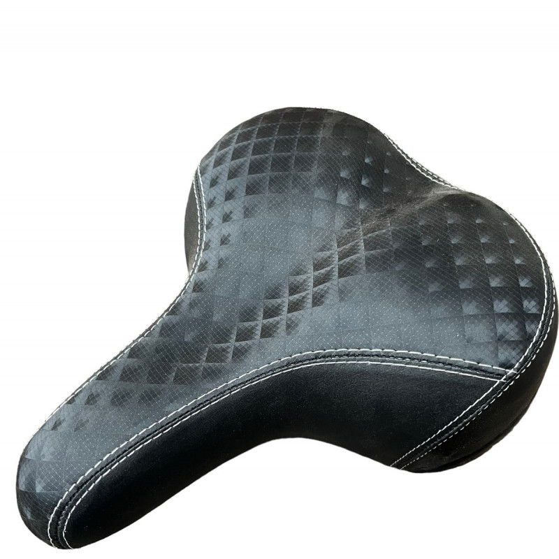 Велосідло з пружинами, комфортне, велике, м'яке. Модель "В"