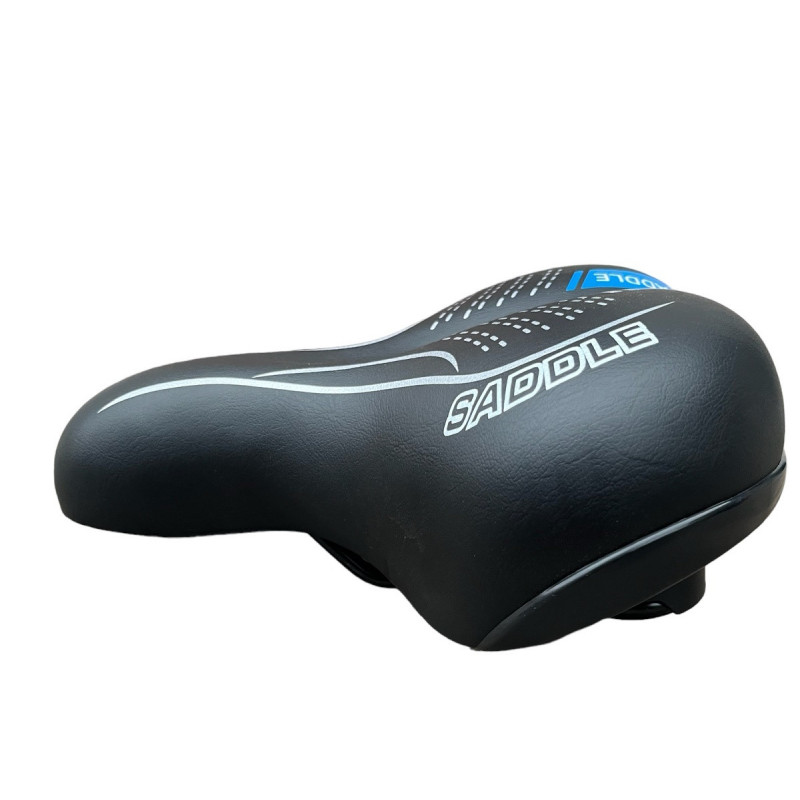 Велосідло без пружин, комфортне, велике, м'яке. Модель 7234