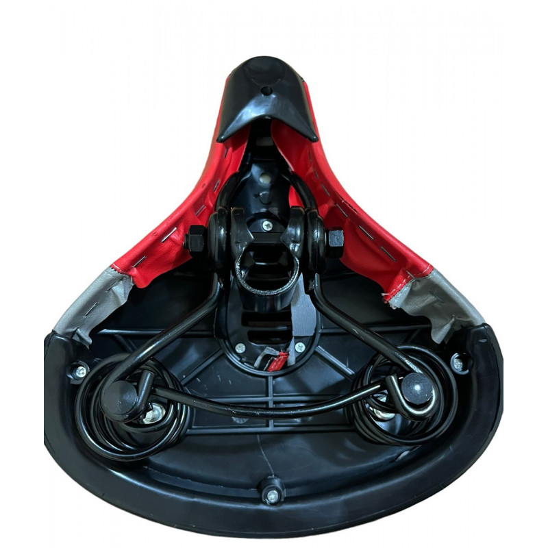 Велосідло з пружинами, комфортне, велике, м'яке. Модель "Д"