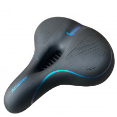 Велосідло з ГЕЛЕВИМ наповнювачем, без пружин, комфортне, велике, м'яке.