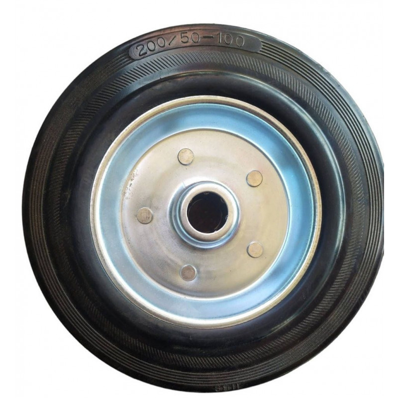 Колесо на литій гумі діаметр 200 мм