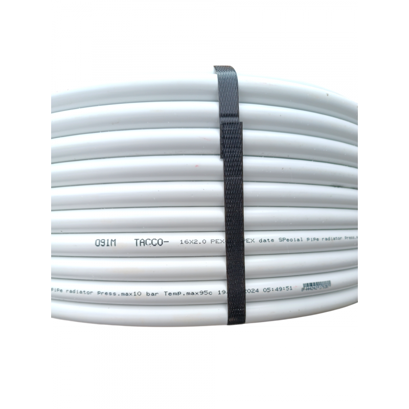 Металлопластикова безшовна труба 16х2мм, «Tacco» PE-X/Al/РЕ-Х