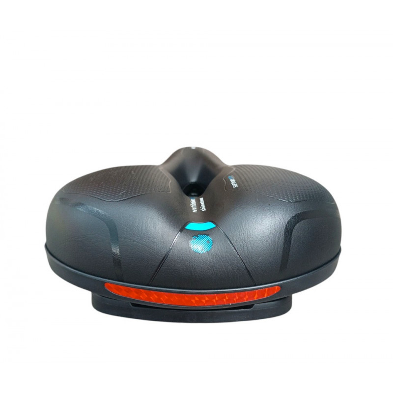 Велосідло з ГЕЛЕВИМ наповнювачем, комфортне, велике, м'яке. Модель 8032