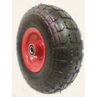 Колесо на тачку диаметром 250мм, модель 3.50-4/20(4.10/3.50-4), надувное