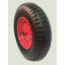 Колесо для тачки діаметром 370 мм, модель 4.00-8/16 (4.80/4.00-8), пневматична
