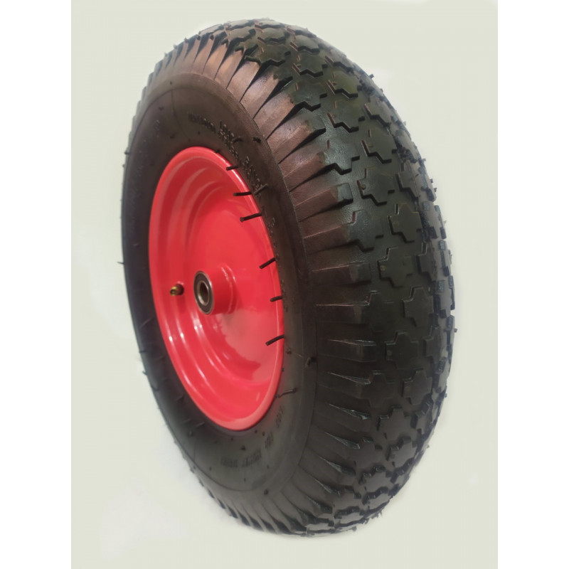 Колесо для тачки діаметром 370 мм, модель 4.00-8/16 (4.80/4.00-8), пневматична