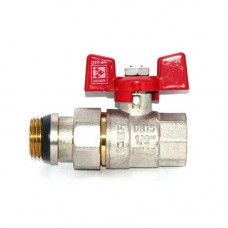 Кран з американкою 1/2", "антипротечка", прямий, "Koer" Чехія