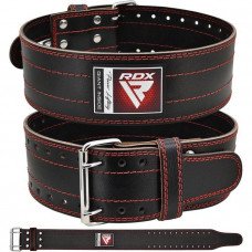 Пояс для тяжелой атлетики RDX Leather Black M