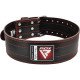 Пояс для тяжелой атлетики RDX Leather Black XL