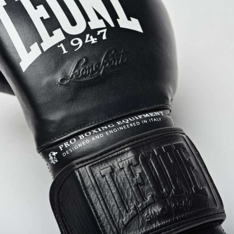 Боксерські рукавички Leone Greatest Black 12 ун.