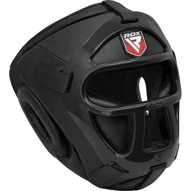 Боксерський шолом тренувальний RDX Guard Black S