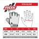 Рукавички для фітнесу RDX T2-HB S