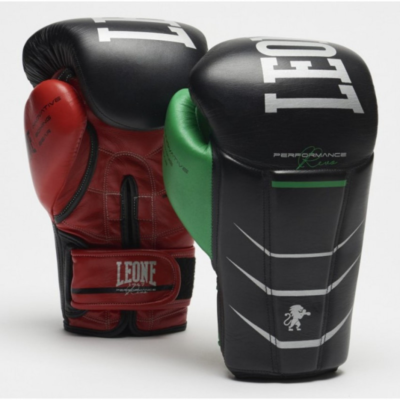 Боксерские перчатки Leone Revo Performance Black 16 ун.