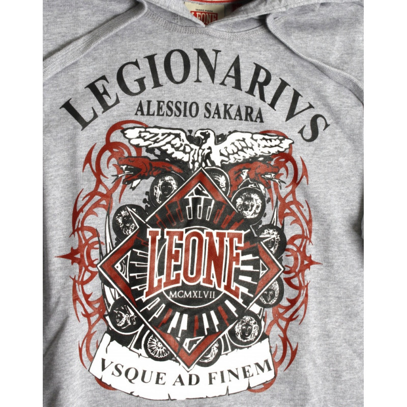 Толстовка Leone Legionarivs Fleece Grey XL
