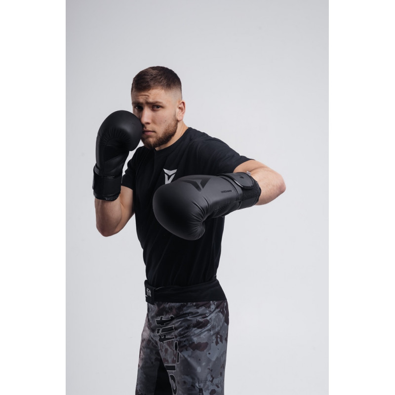 Боксерские перчатки V`Noks Ultima Black 16 ун.