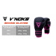 Боксерские перчатки V`Noks Ultima Black Fuxia 12 ун.