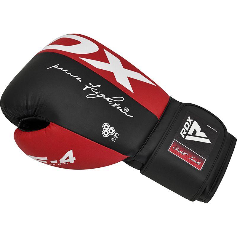 Боксерські рукавички RDX F4 Red 12 ун.