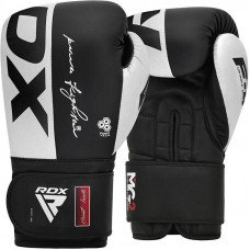 Боксерские перчатки RDX F4 White 10 ун.