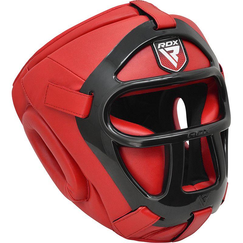 Боксерський шолом тренувальний RDX Guard Red M