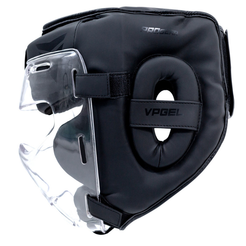 Боксерський шолом V`Noks Ultima Black L/XL