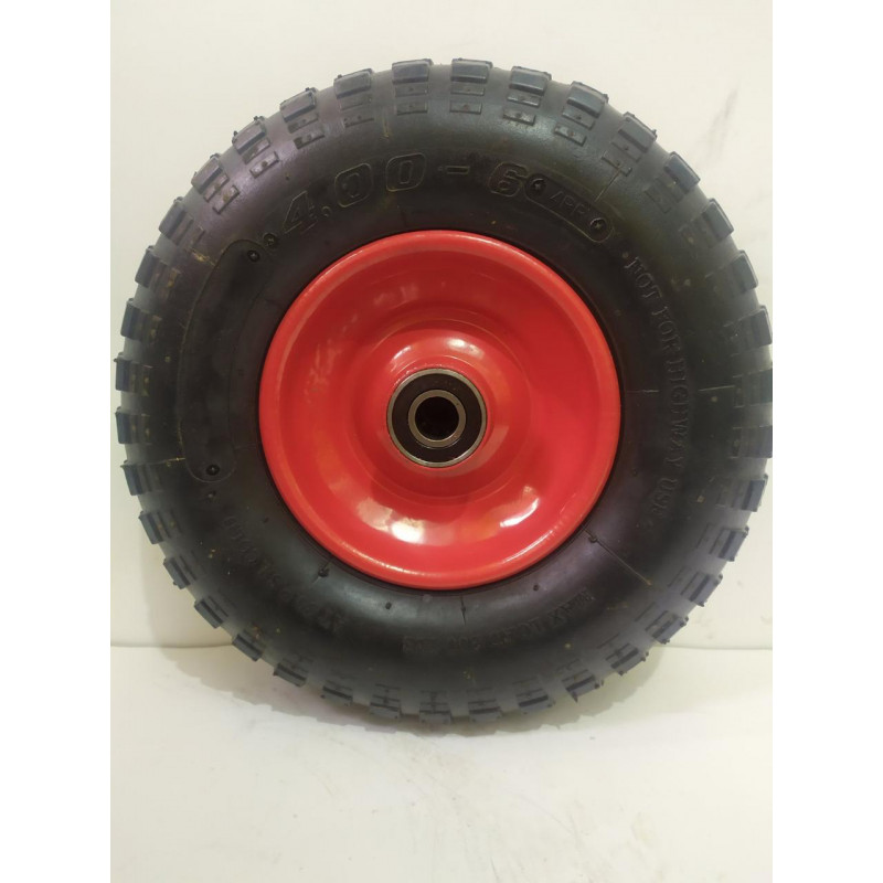 Колесо на тачку діаметром 320 мм, модель 4.00-6/20, пневматична